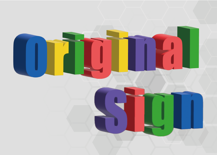 オリジナルサイン