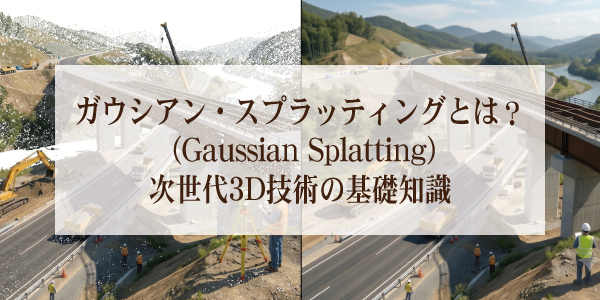 ガウシアン・スプラッティング (Gaussian Splatting)とは？次世代3D技術の基礎知識